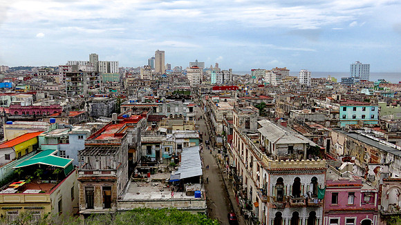 Havana, aerial view