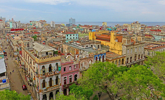 Havana, aerial view