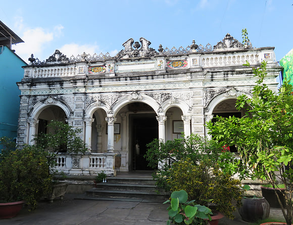 Local house in Sa Dec, Vietnam