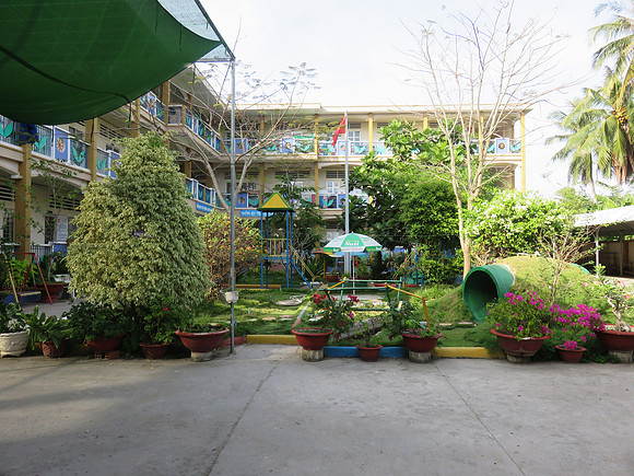 School in Cai Be, Vietnam