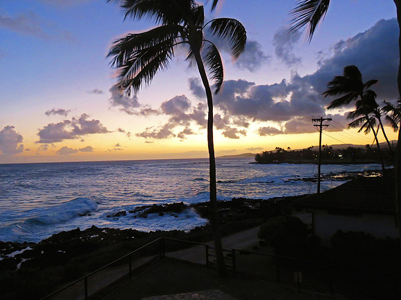 Poipu Beach sunset