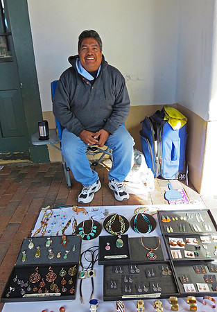Tom Cortiz, Navajo silversmith