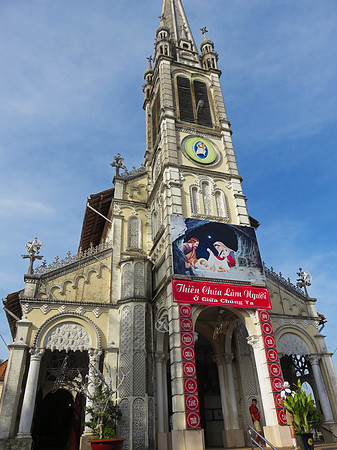 Catholic church in Cai Be, Vietnam