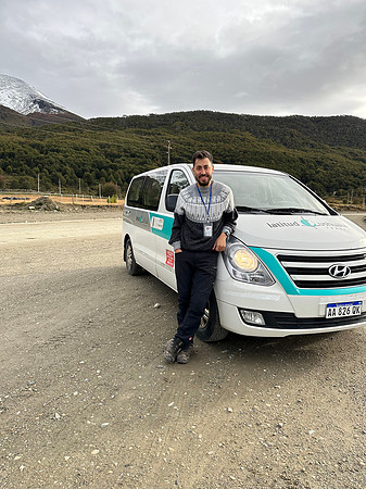 Tour guide in Parque Nacional Tierra del Fuego