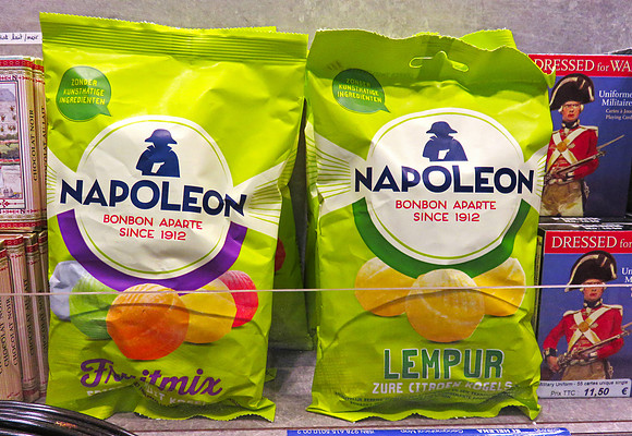 Chips for sale at Napoleon's Tomb (Bon bon aparte)