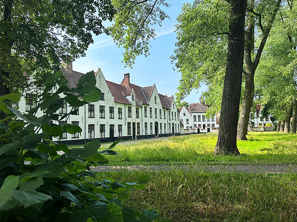 Begijnhof (Beguinage) in Bruges, Belgium