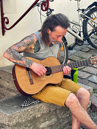 Guitar Player, Tallinn, Estonia