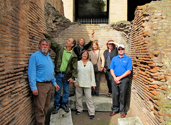 At the Colloseum