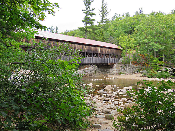 Albany Covered Bridge in NH