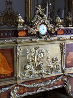 Detail of King Louis' desk