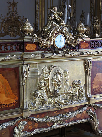 Detail of King Louis' desk