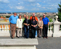 View high above Rome