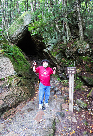 Scary scene at Bear Cave