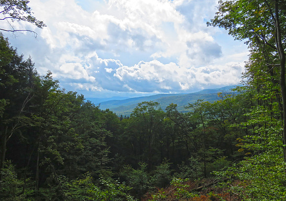 View along the Flume nature walk